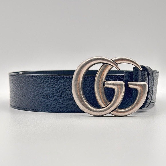 Gucci Accessories - GUCCI - Silver GG Belt R.304